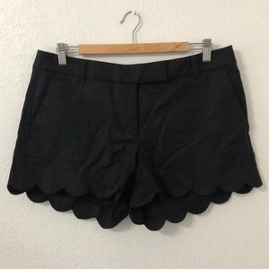 J. Crew Scalloped Shorts